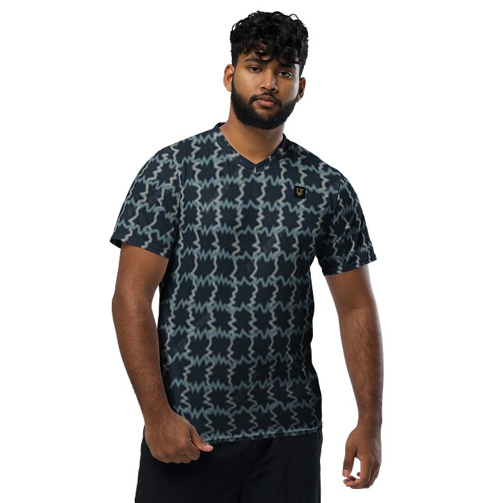 Lafate Store Designer Full Print Shirt Blue Multicolor product image (1)