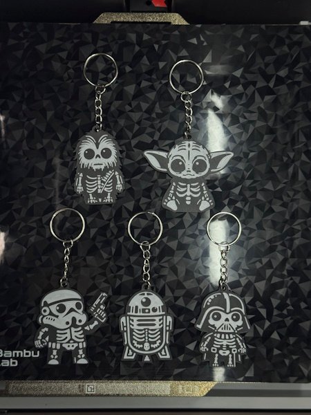 STORMTROOPER SKELETON KEYCHAIN product image (1)
