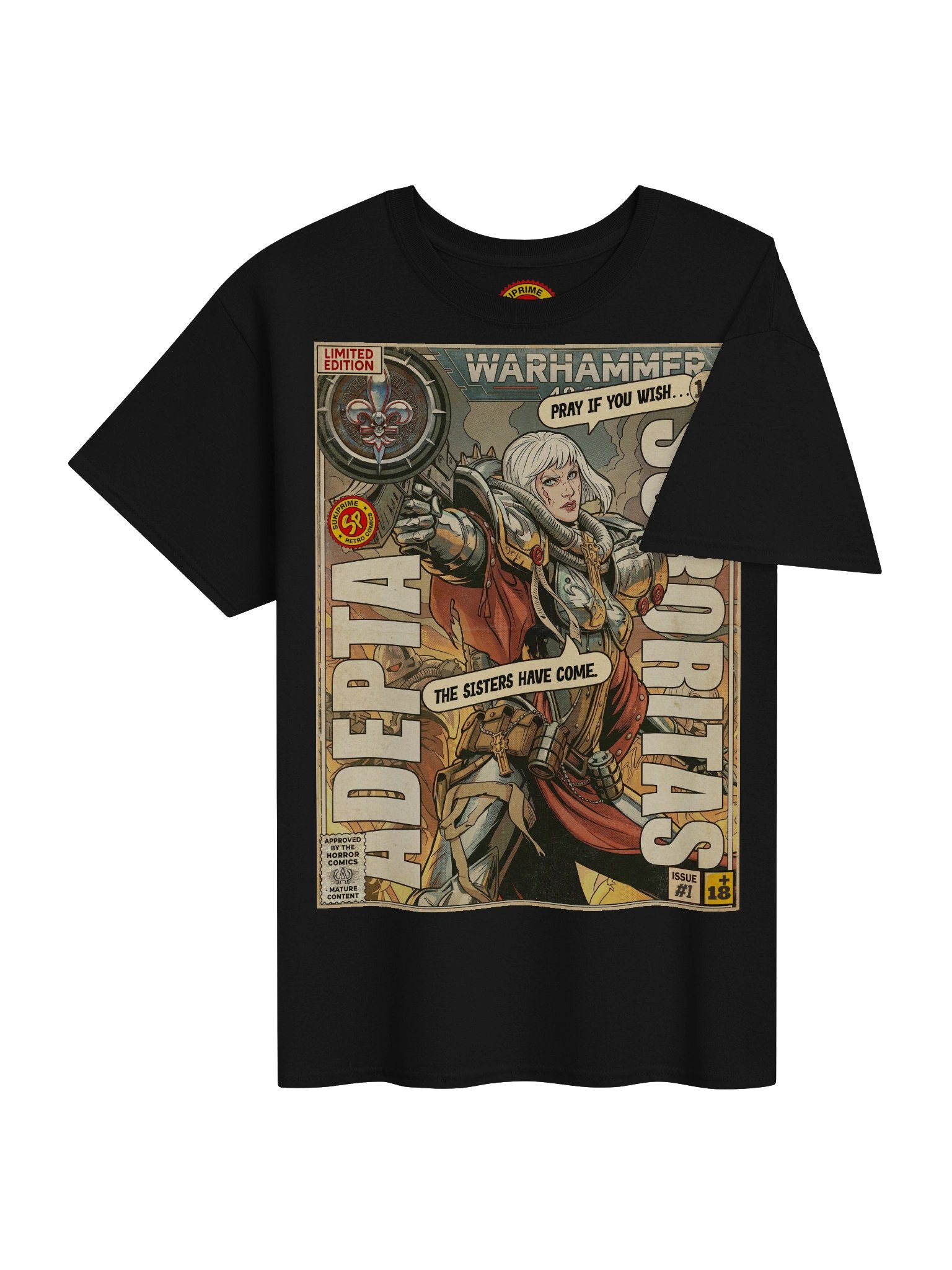 The Adepta Sororitas Comic Art T-Shirt product image (4)