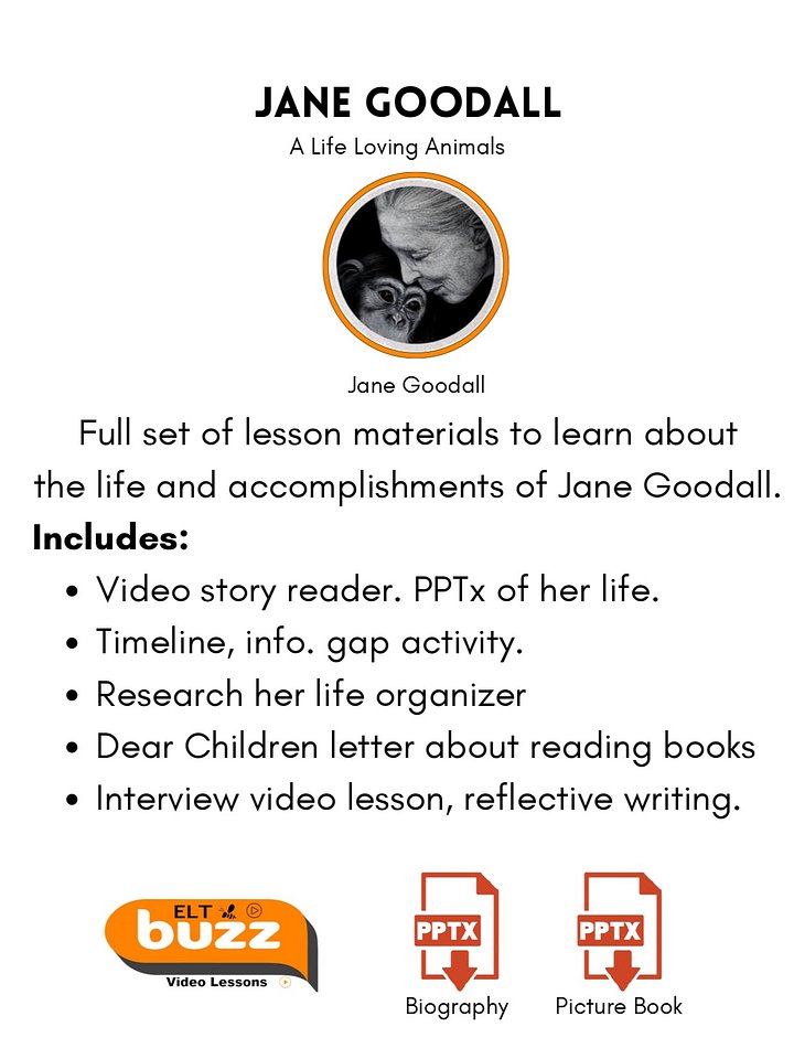 Jane Goodall. An Inspiring Life. product image (1)