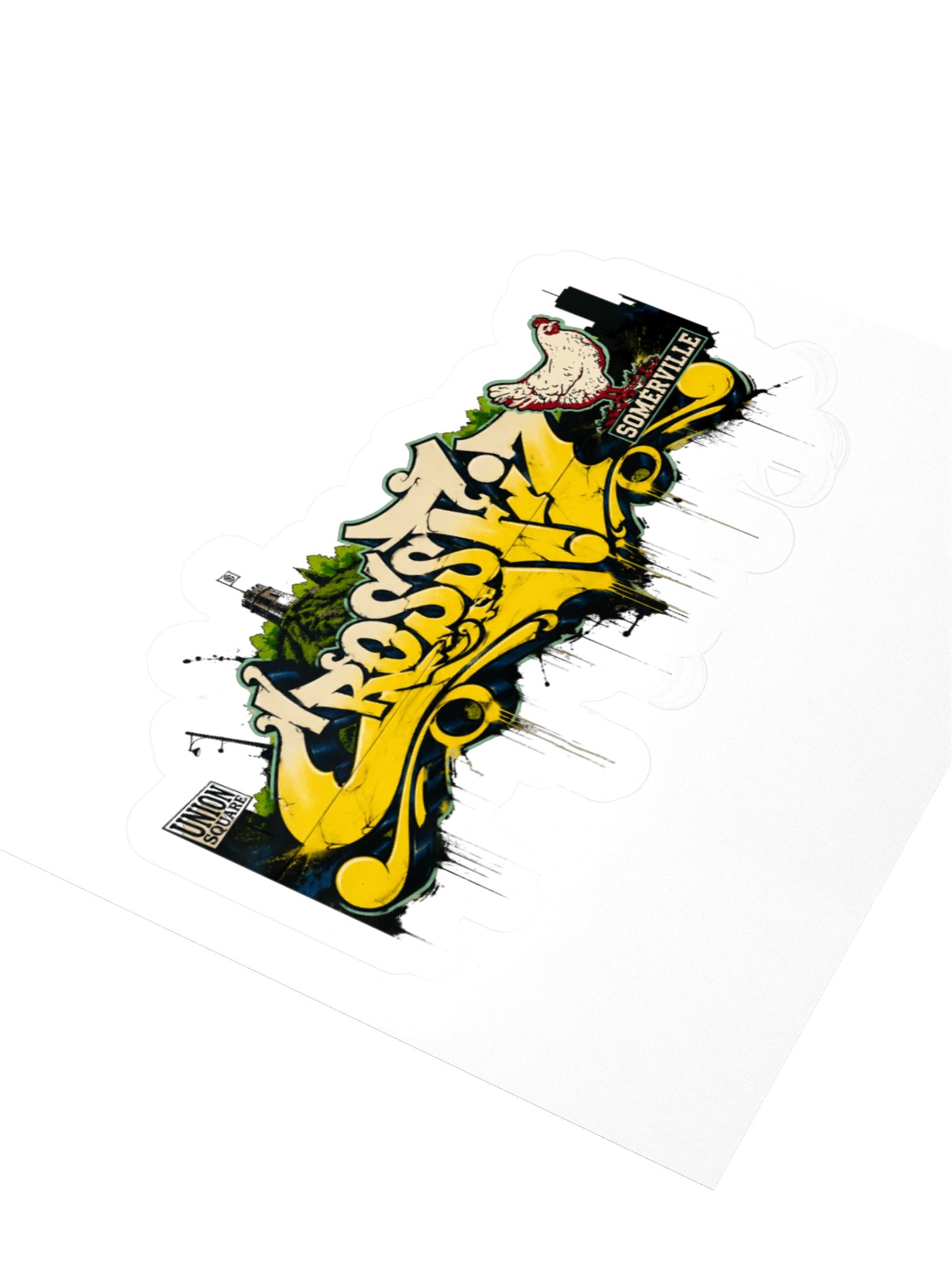 CFSV Graffiti red-chicken Sticker product image (3)