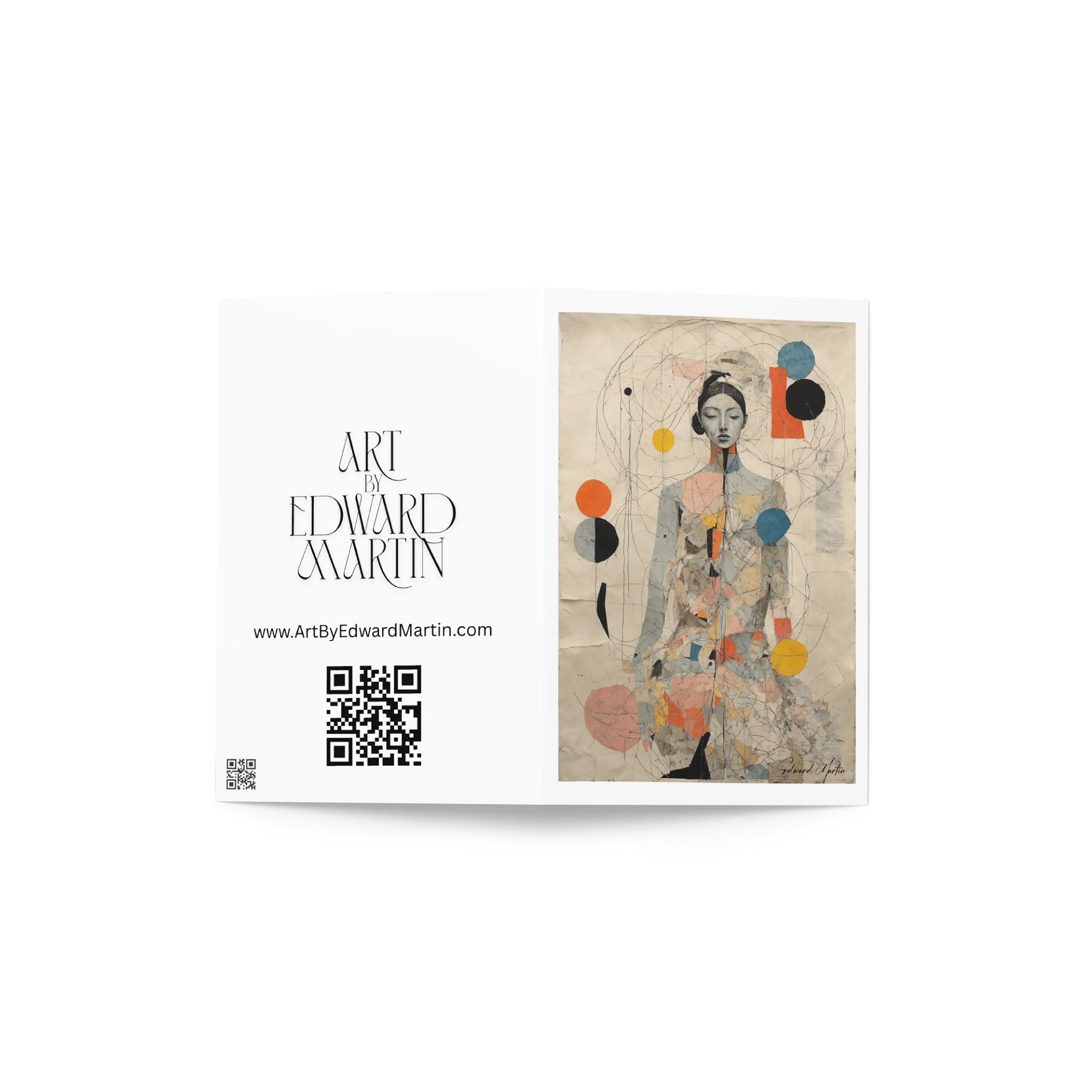 Chloe's Contemplation by Edward Martin Greeting Card product image (4)