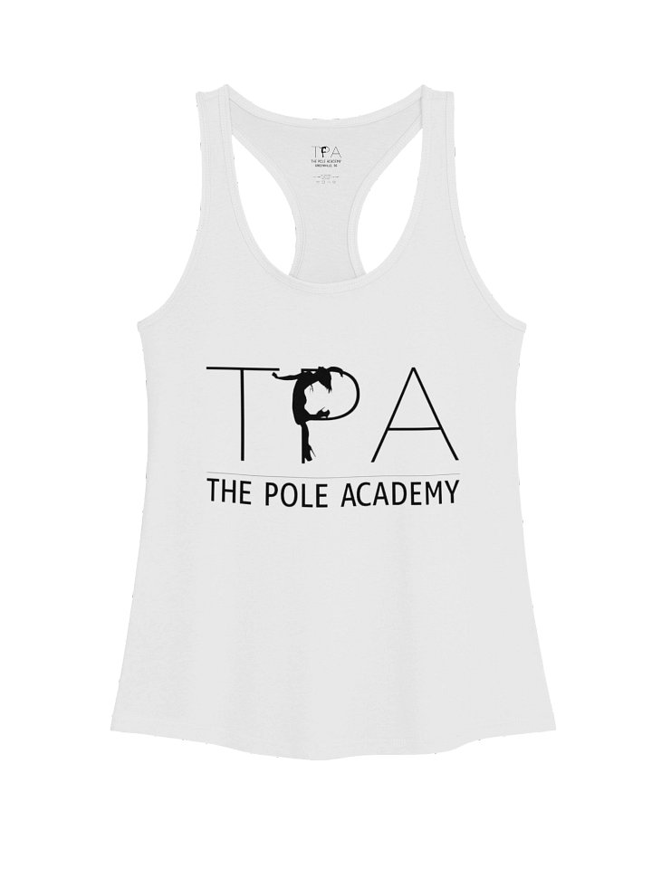 TPA Racerback Tank- Light mode product image (1)