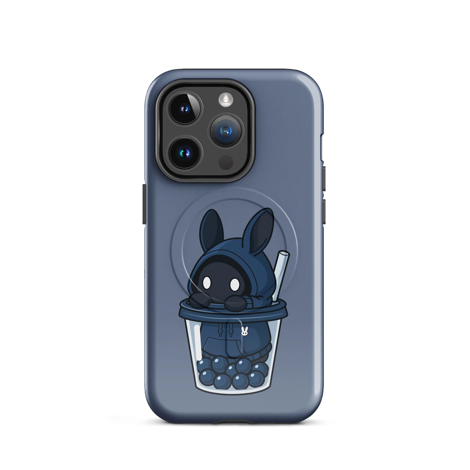 Poochoki Blue Bubble Tea MagSafe iPhone Case product image (2)