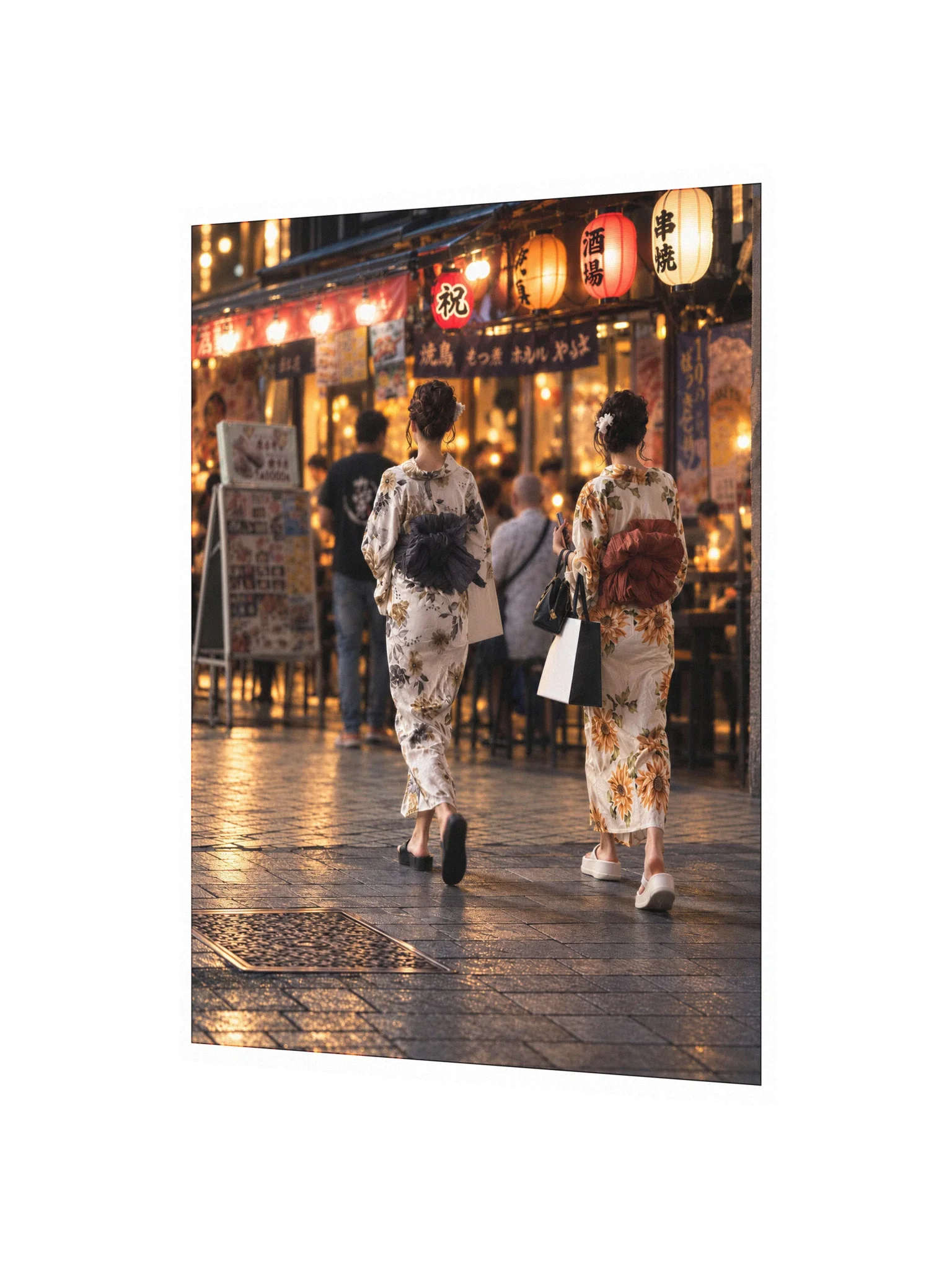 Summer Yukata in Ameyoko, Tokyo | Photo Print product image (2)