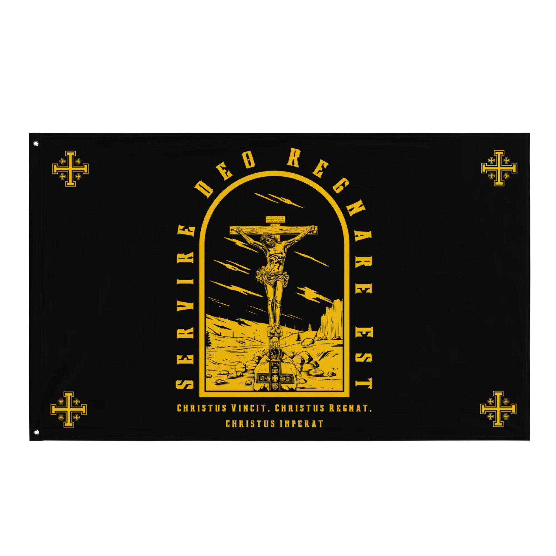 To Serve God is to Reign! - Flag v2 product image (1)