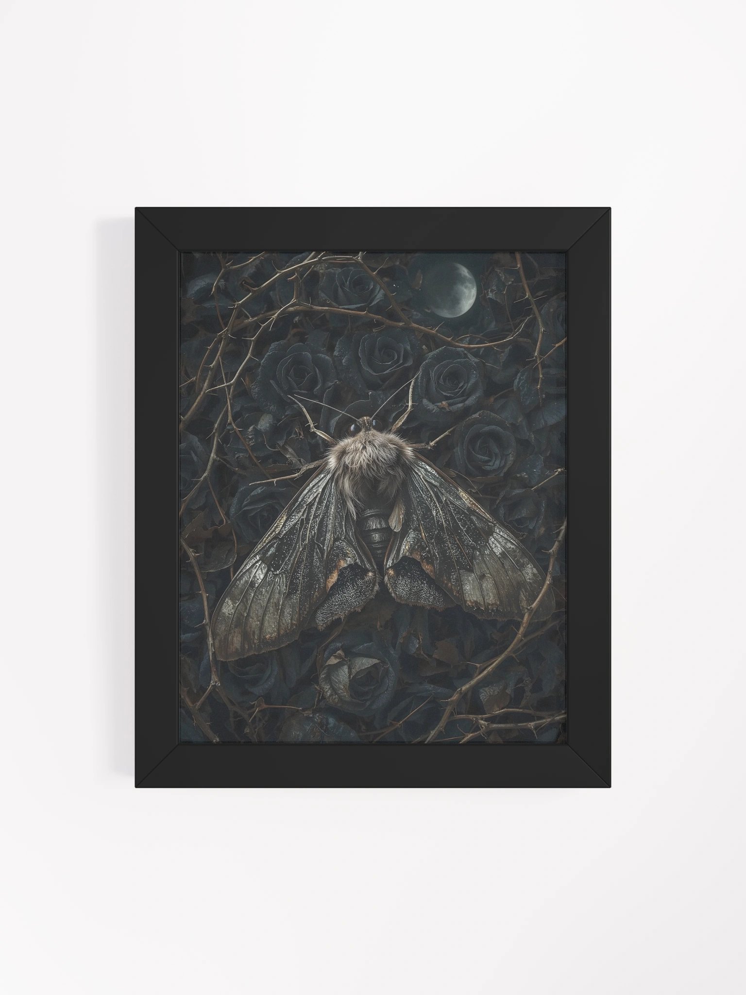 Nocturne in Ash and Velvet Framed Print product image (23)