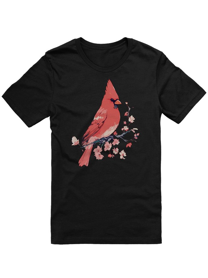 Cardinal on Cherry Blossom Branch T-shirt product image (1)