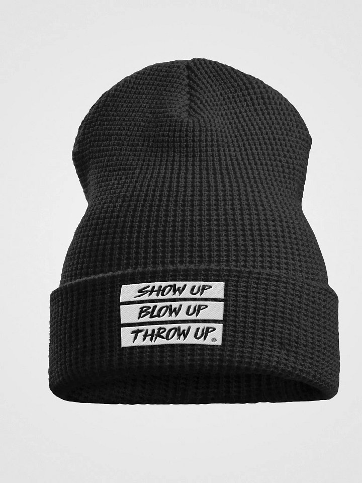 Show Up Waffle Beanie product image (1)