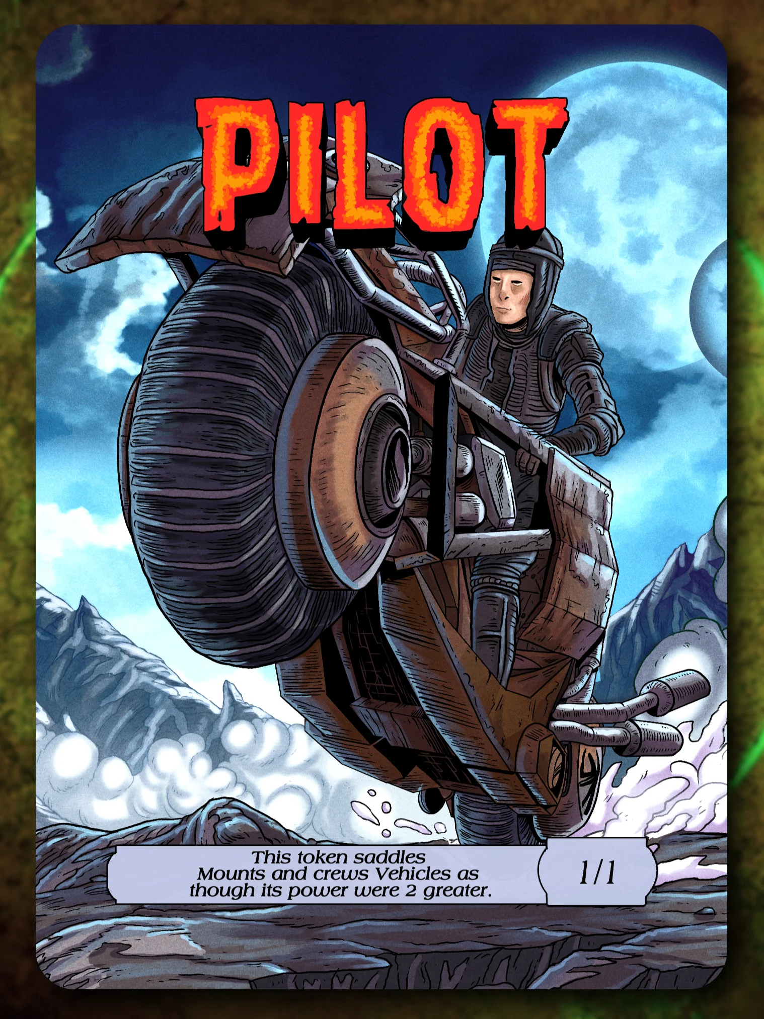 Pilot 1/1 Full Art Token product image (1)