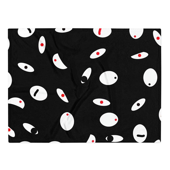 The Monster's Many Eyes (Throw Blanket) product image (2)
