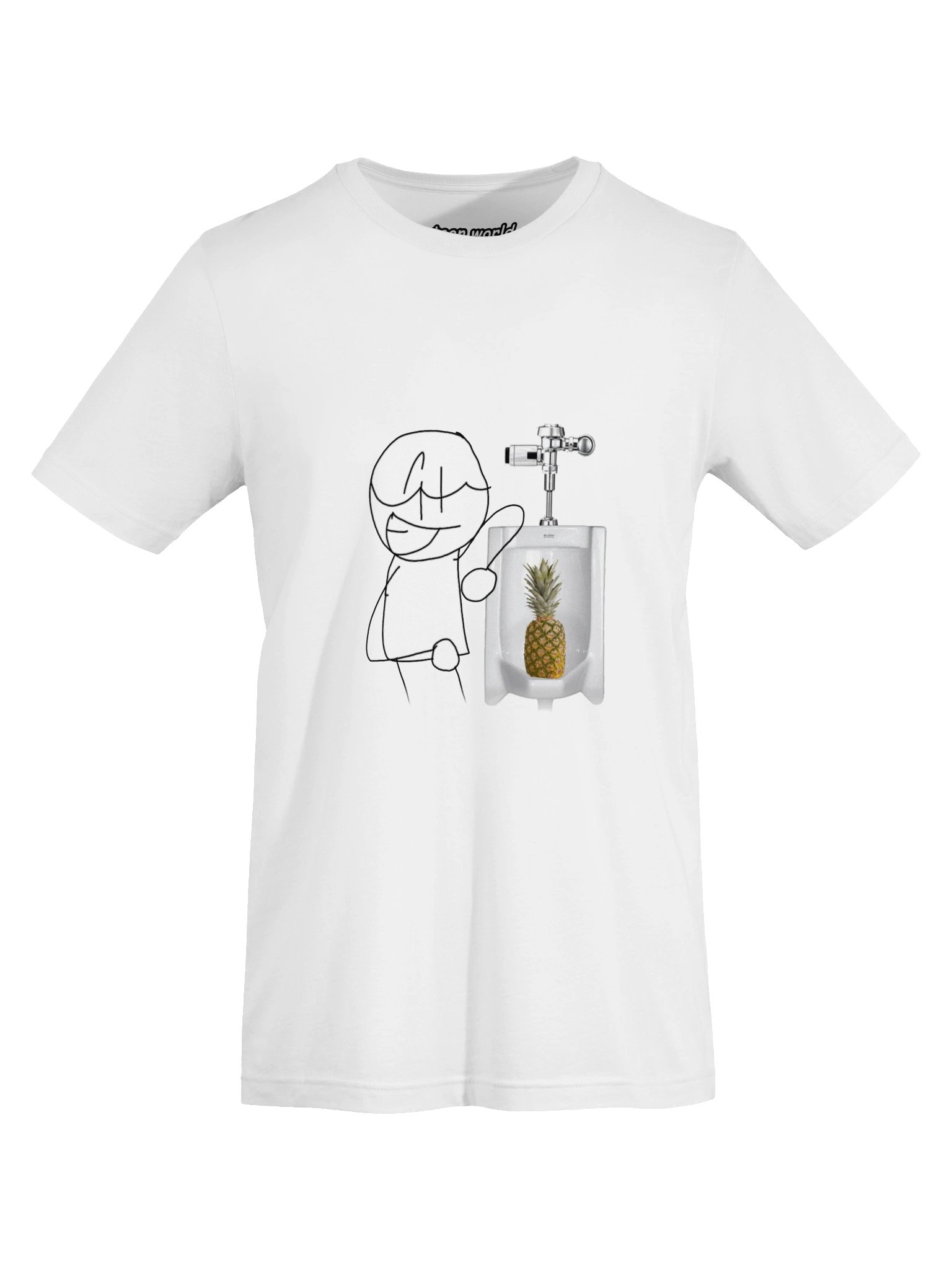 Toony Pineapple In Urinal Shirt product image (5)