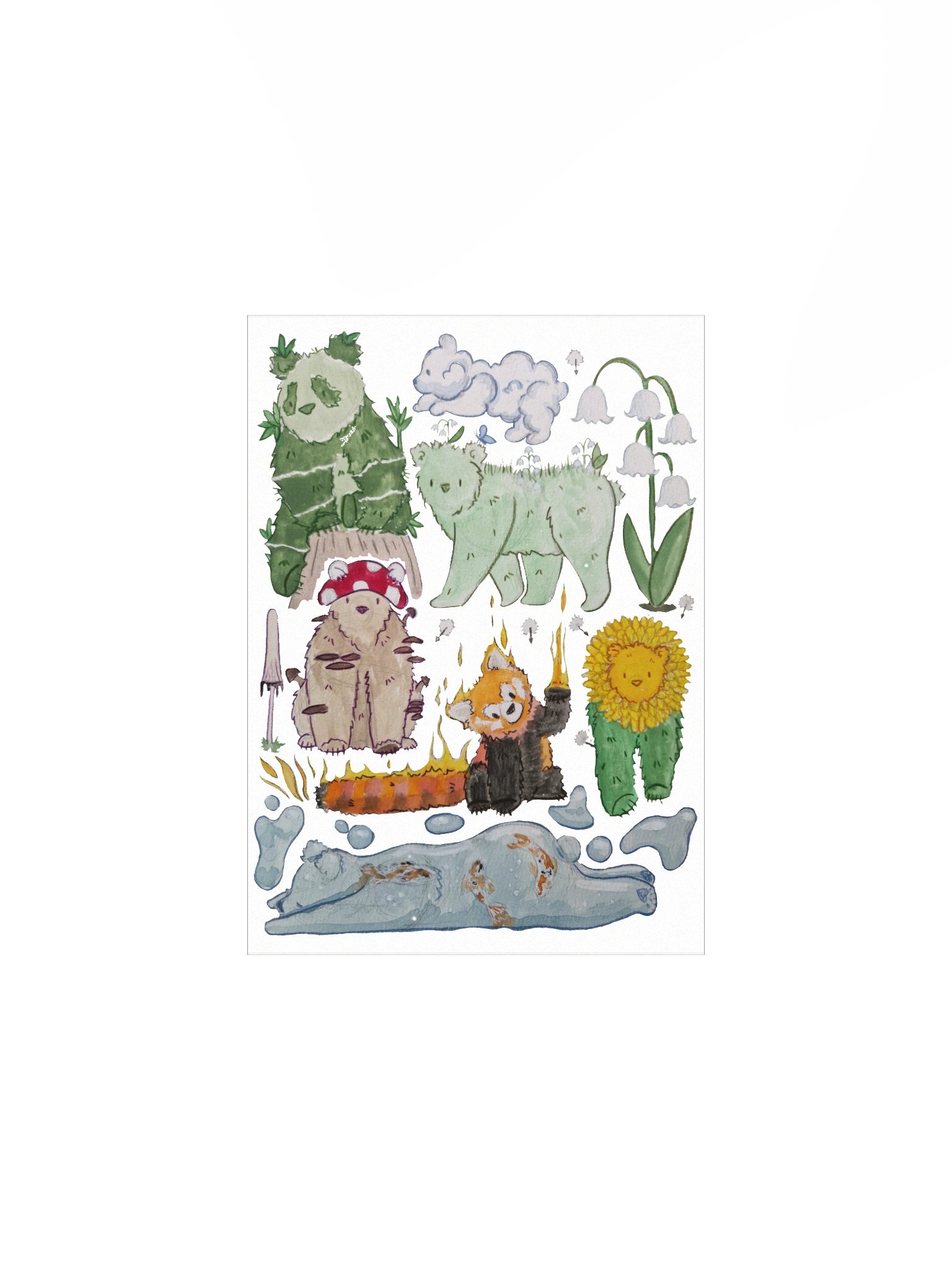 nature bears print product image (1)