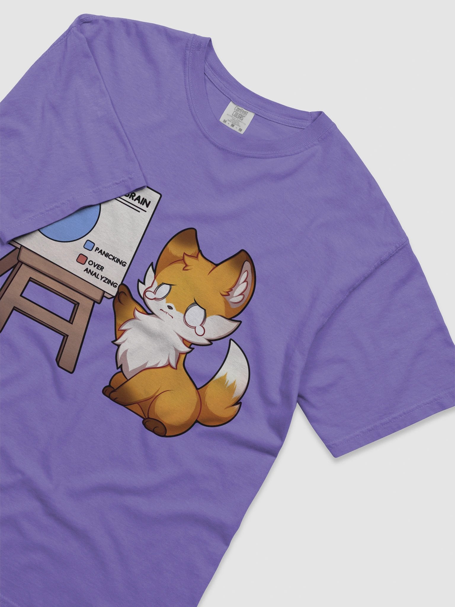 Anxious Fox Shirt product image (3)