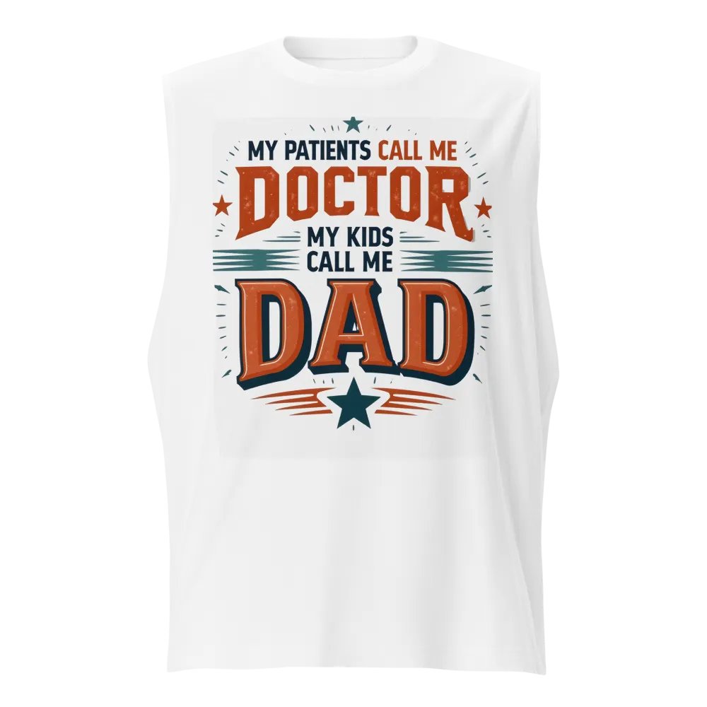 Doctor Dad Graphic Muscle Tank product image (1)