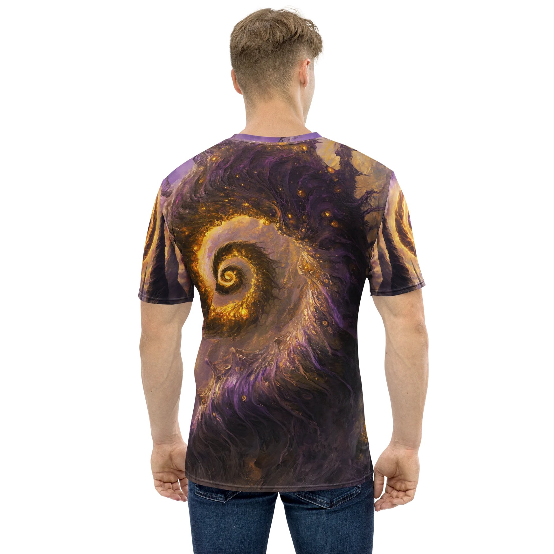 Galactic Vortex – All-Over Print Tee product image (3)