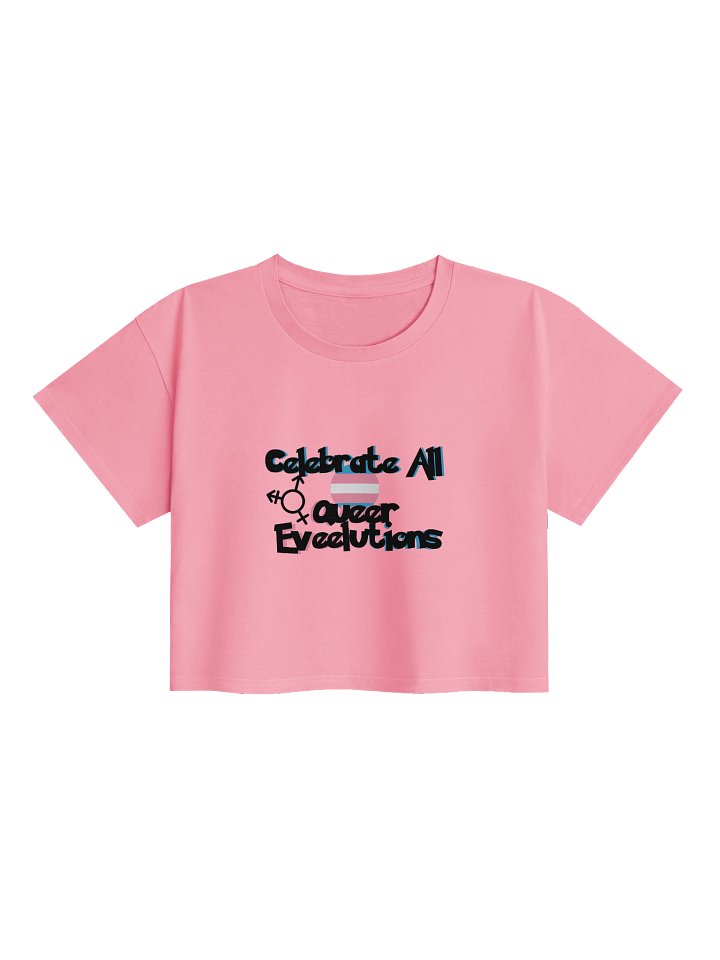 Celebrate All Queer Eveeloutions Crop Top product image (2)