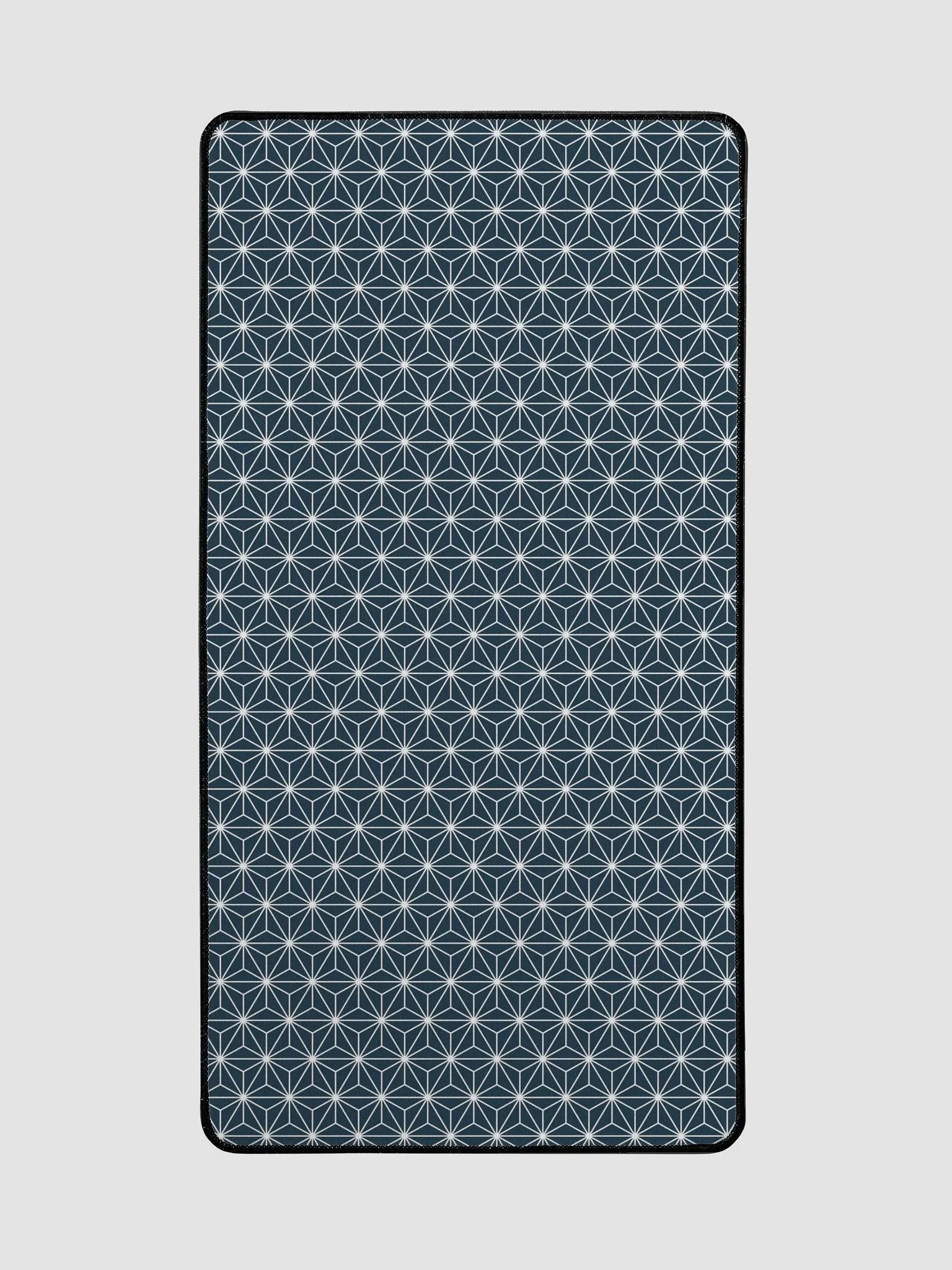 Desk Mat - Japanese Dark Blue Asanoha Pattern product image (3)
