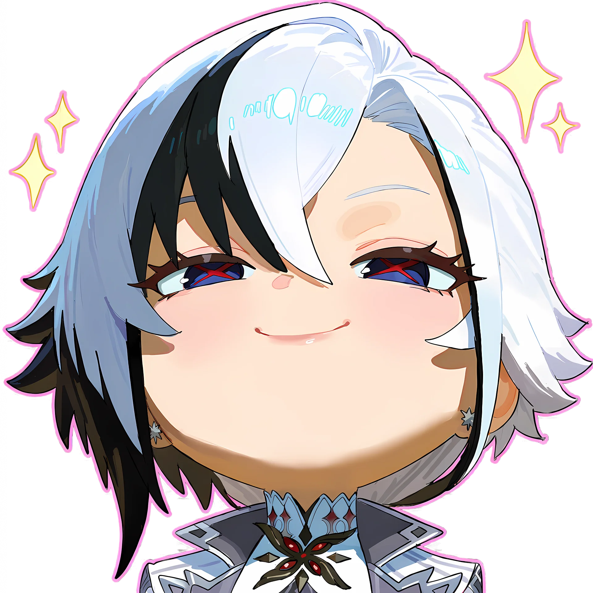 Arlecchino Chibi Sticker product image (1)