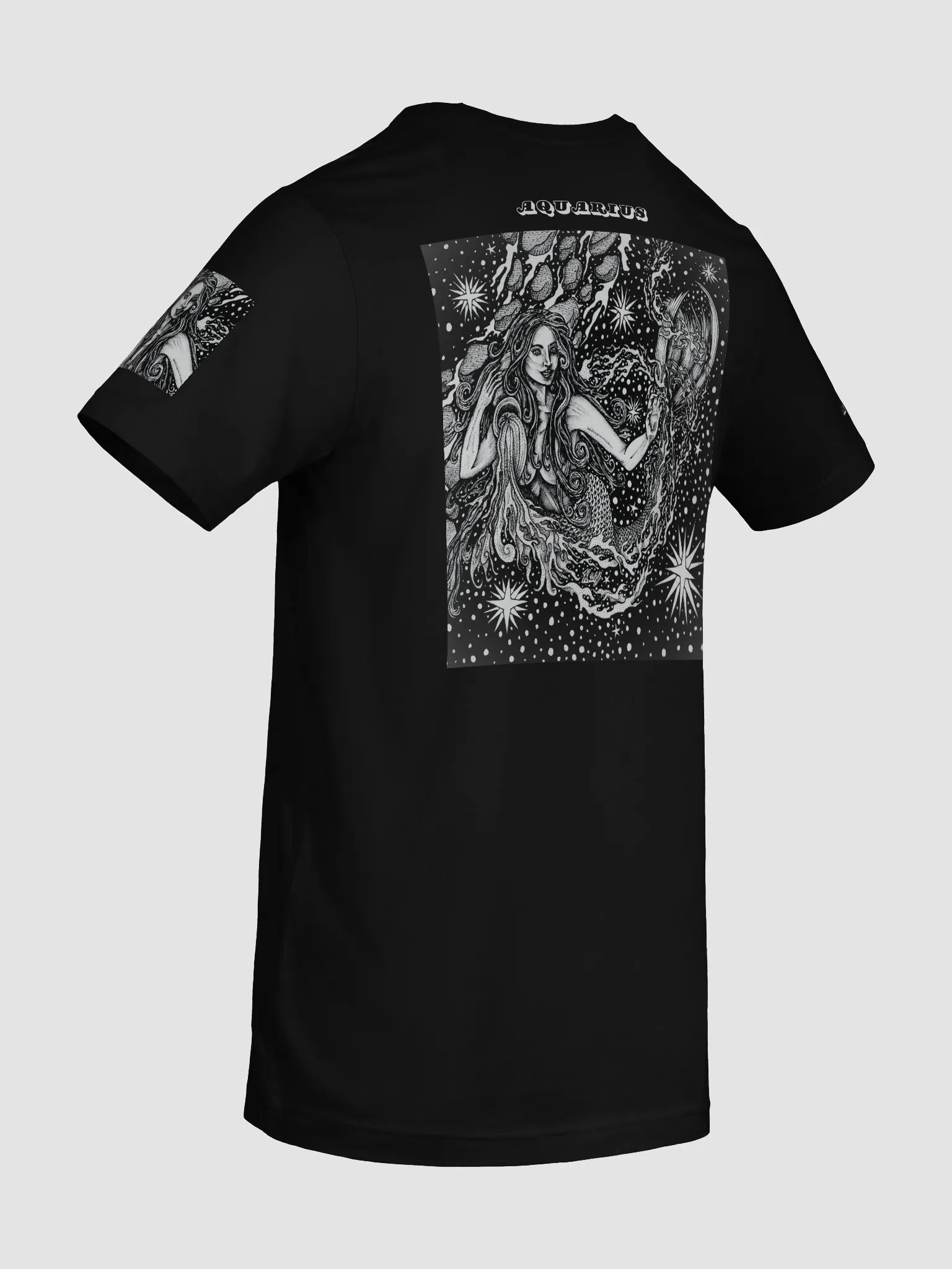 Aquarius Zodiac Unisex T-Shirt product image (8)