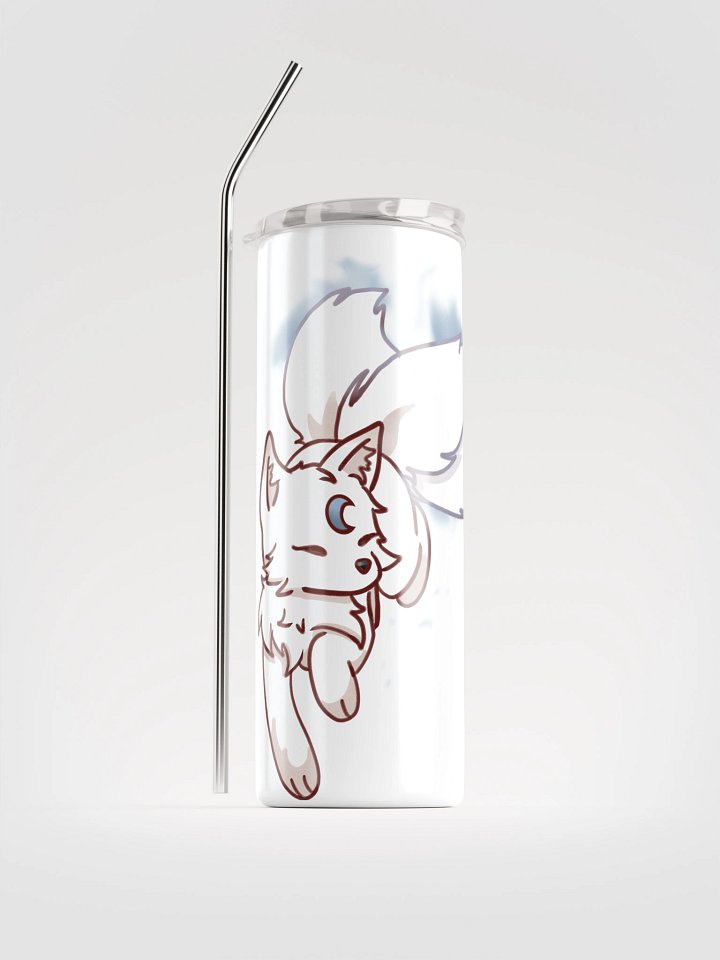Lunako's Eco-Friendly Stainless Steel Tumbler with Reusable Straw product image (5)