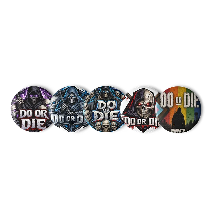DO OR DIE Support Pins product image (1)