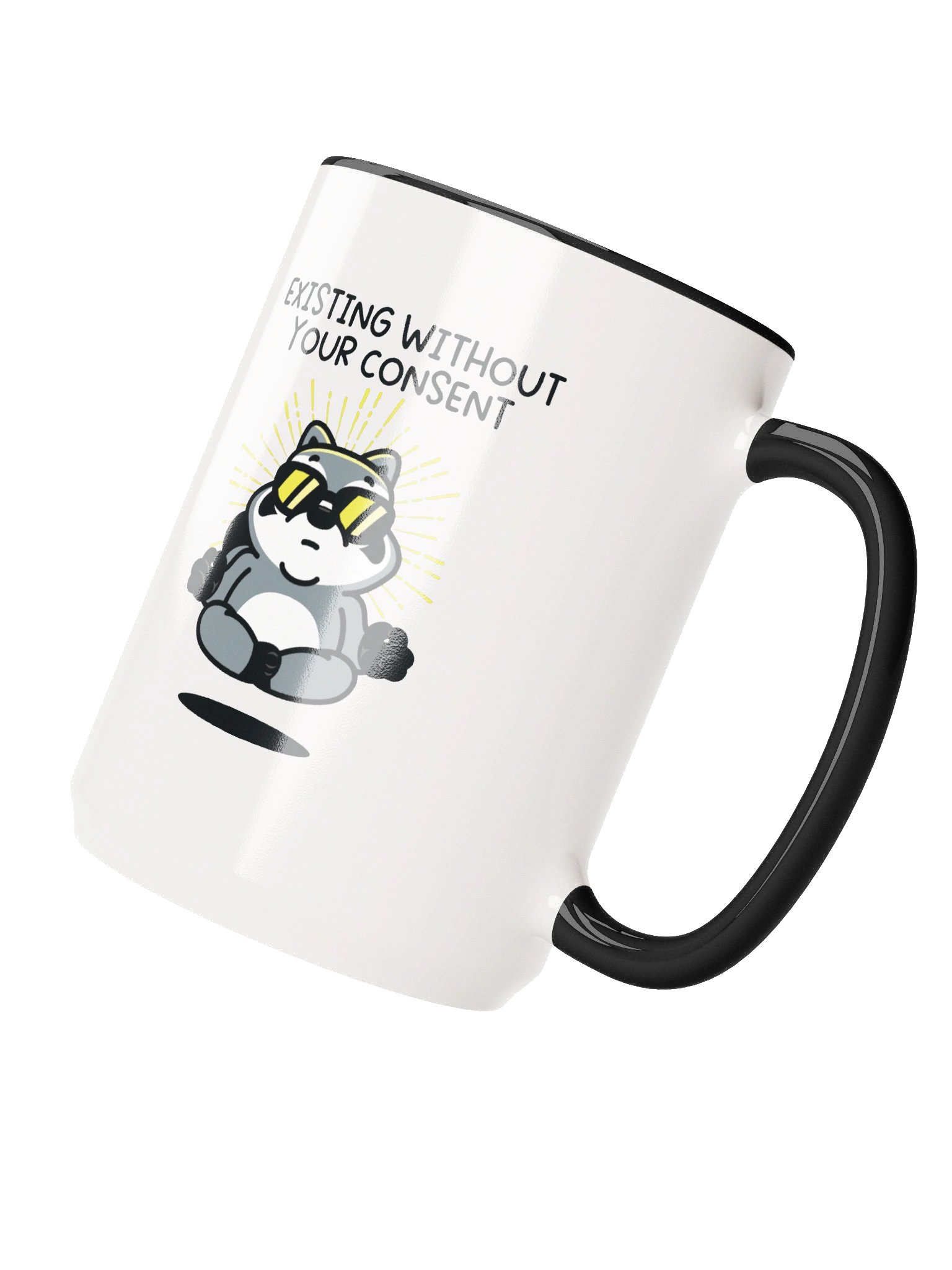 Existing Without Your Consent Mug product image (18)