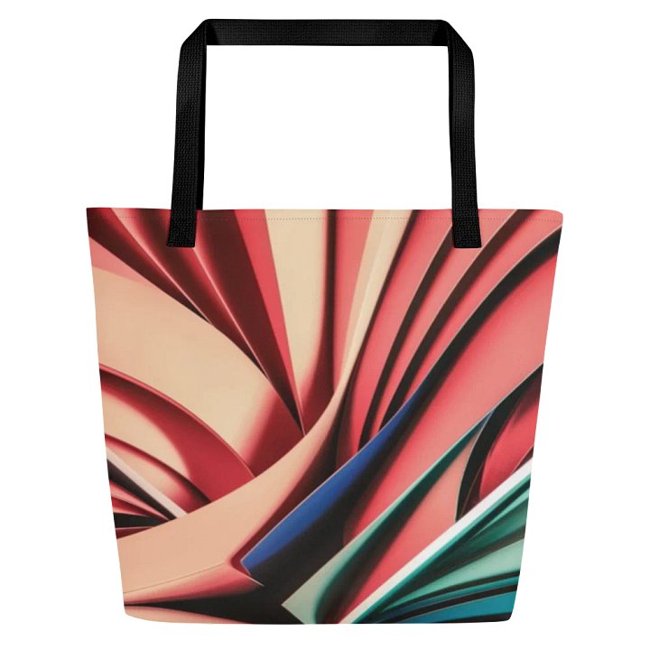 All-Over Print Large Tote Bag with Pocket - Graphic Grove product image (1)