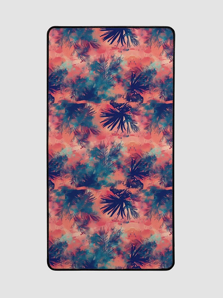 Bleached Leaf Pattern Desk Mat product image (2)