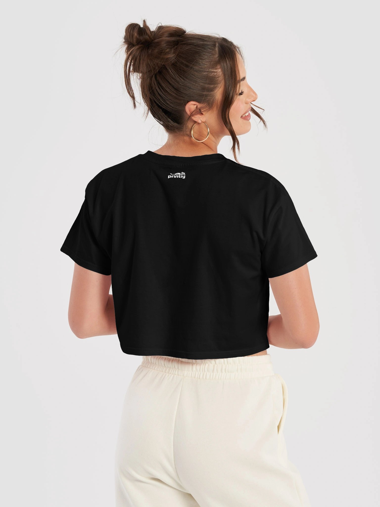 Agora Não Portuguese Womens Crop Top product image (26)