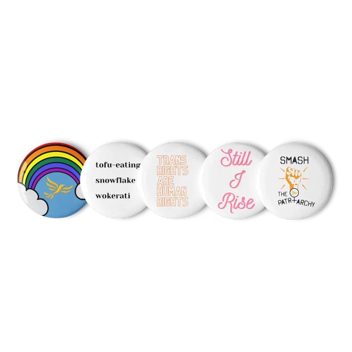 Feminist & LGBT+ Pin Badge set product image (3)