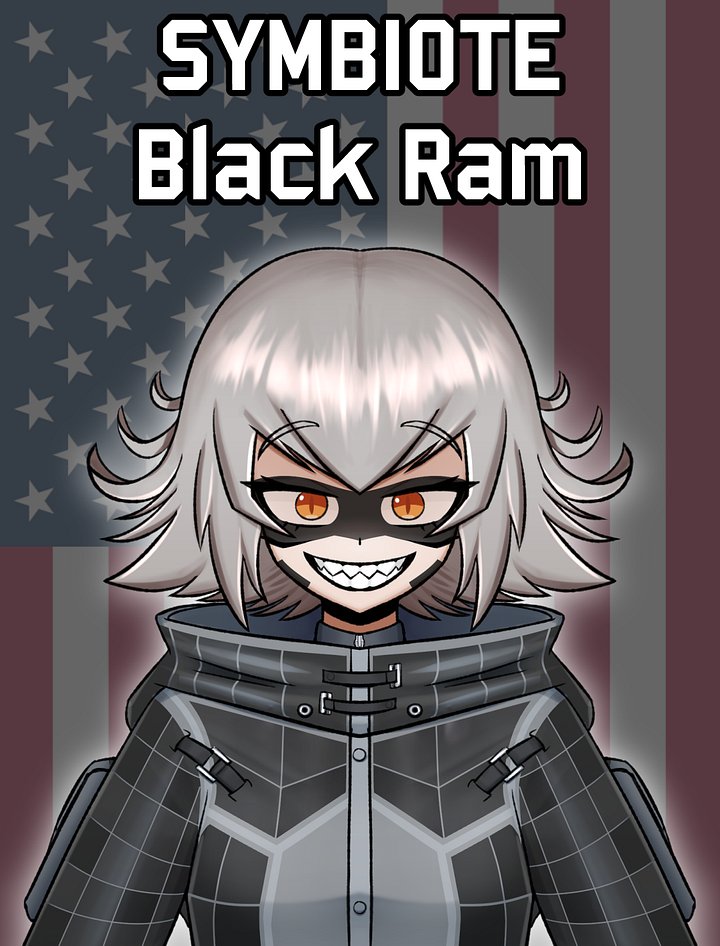 Raptor's Zip Up | Symbiote Black RAM product image (1)