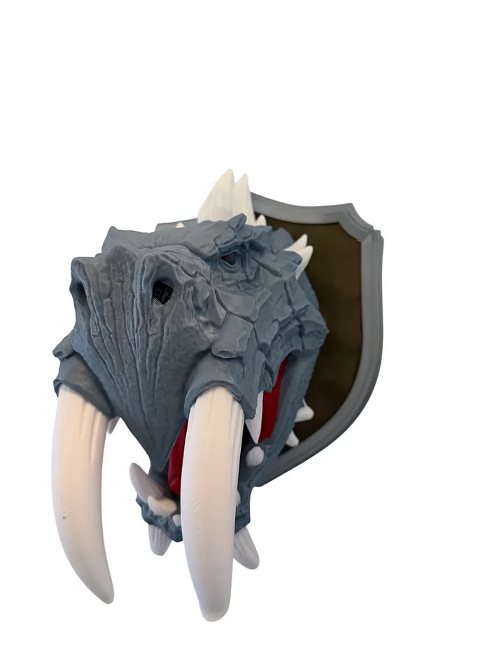 Spinecritter — Fantasy Wall Trophy STL product image (2)
