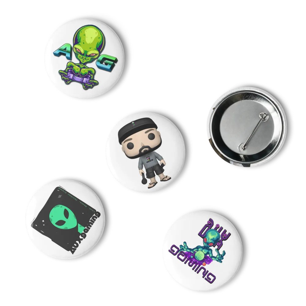 AUXgaming Alien Gamer Button Set product image (10)