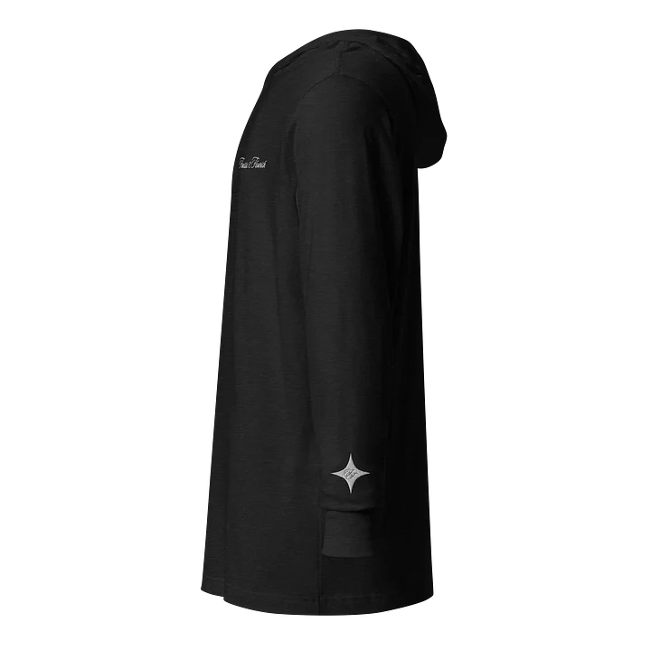 F&F Script + Ball Hooded Long Sleeve Tee (EMBRD) product image (2)