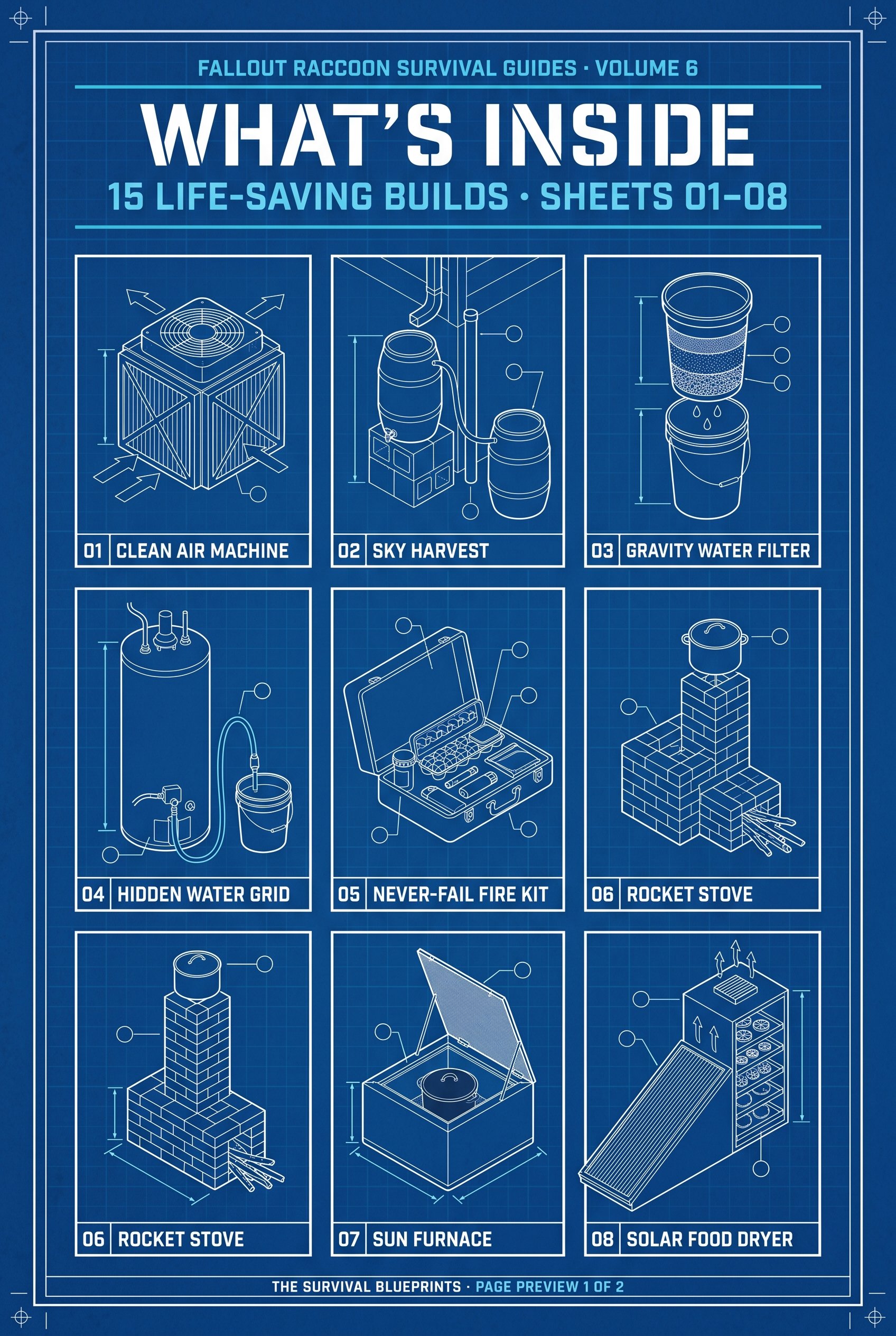 The Survival Blueprints: 15 Life-Saving Builds From Things You Already Own product image (2)