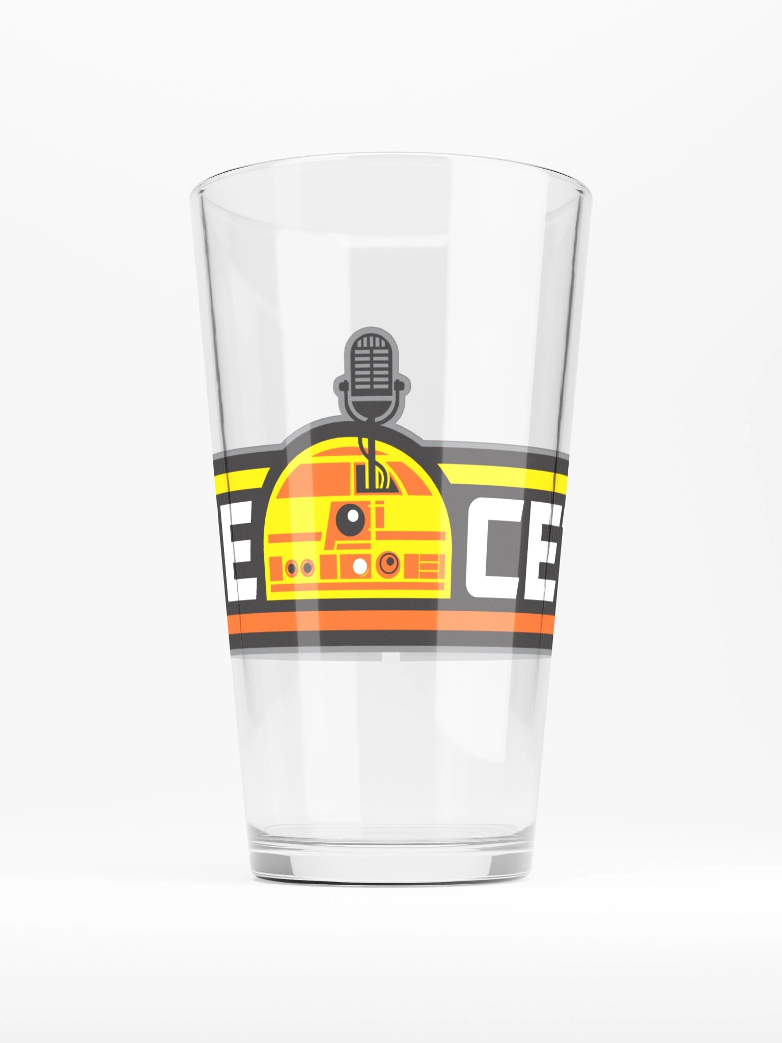 ForceCenter Logo Pint Glass product image (1)