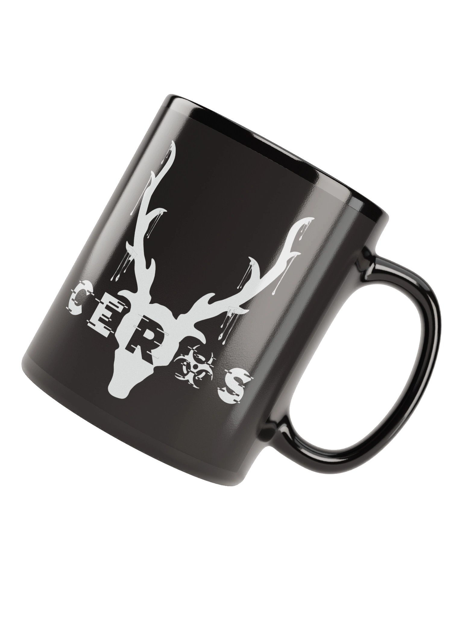 CEROS Black Glossy Mug product image (1)