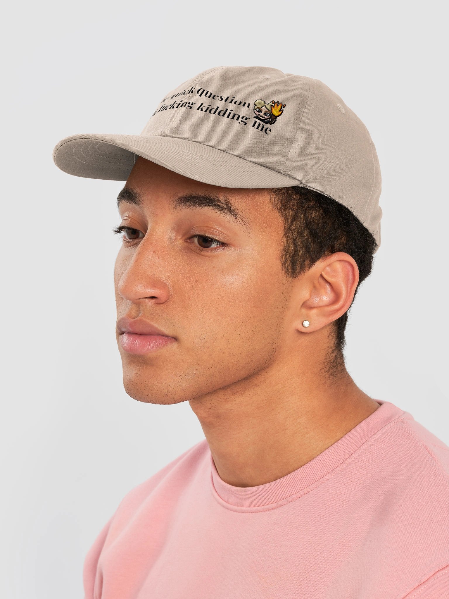 Hey, Quick Question Dad Hat product image (7)