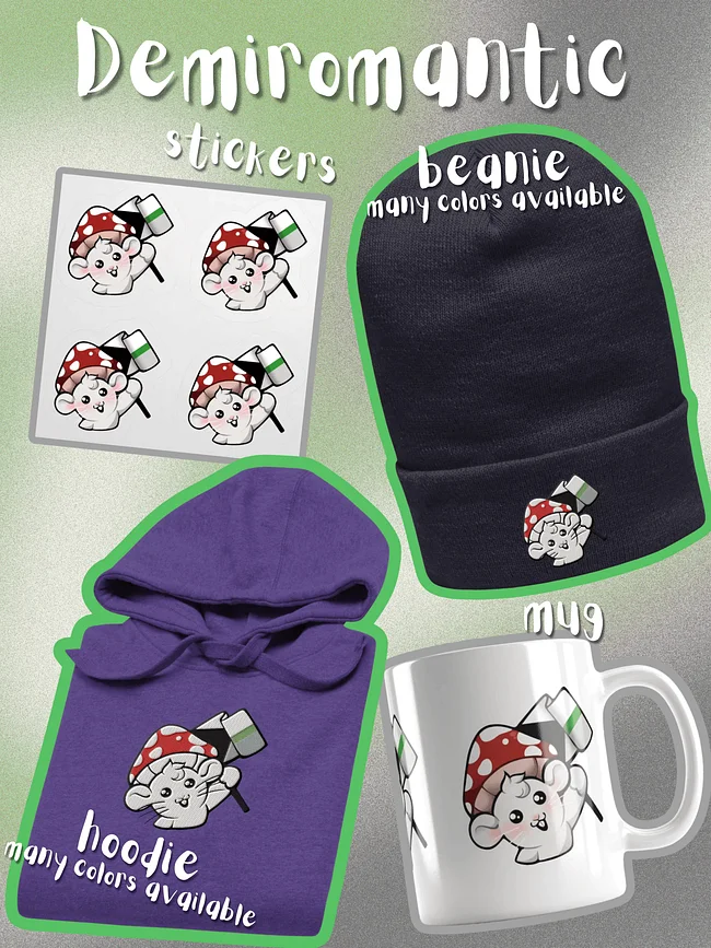 Demiromantic merch