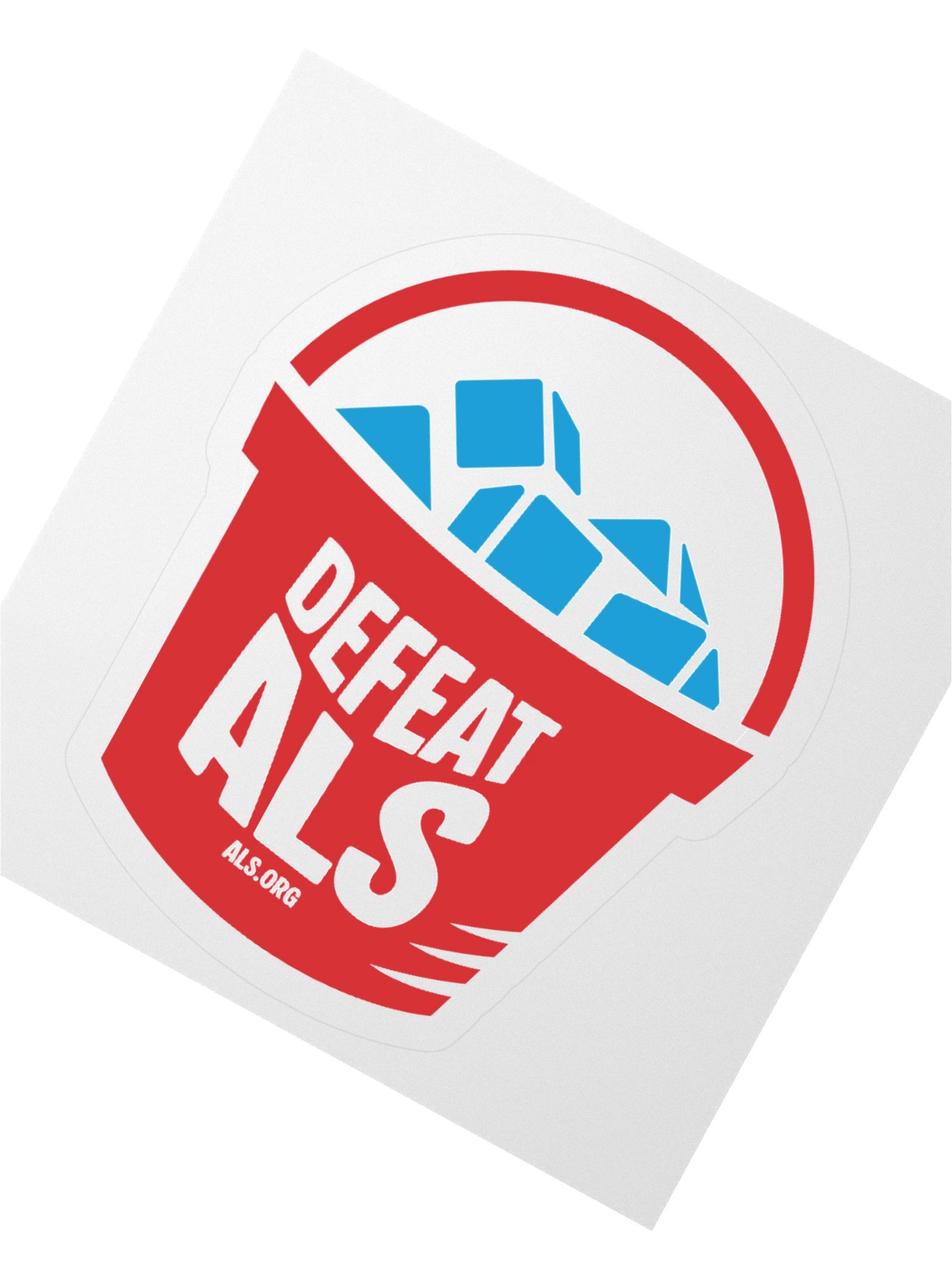 Defeat ALS Bucket Sticker product image (2)