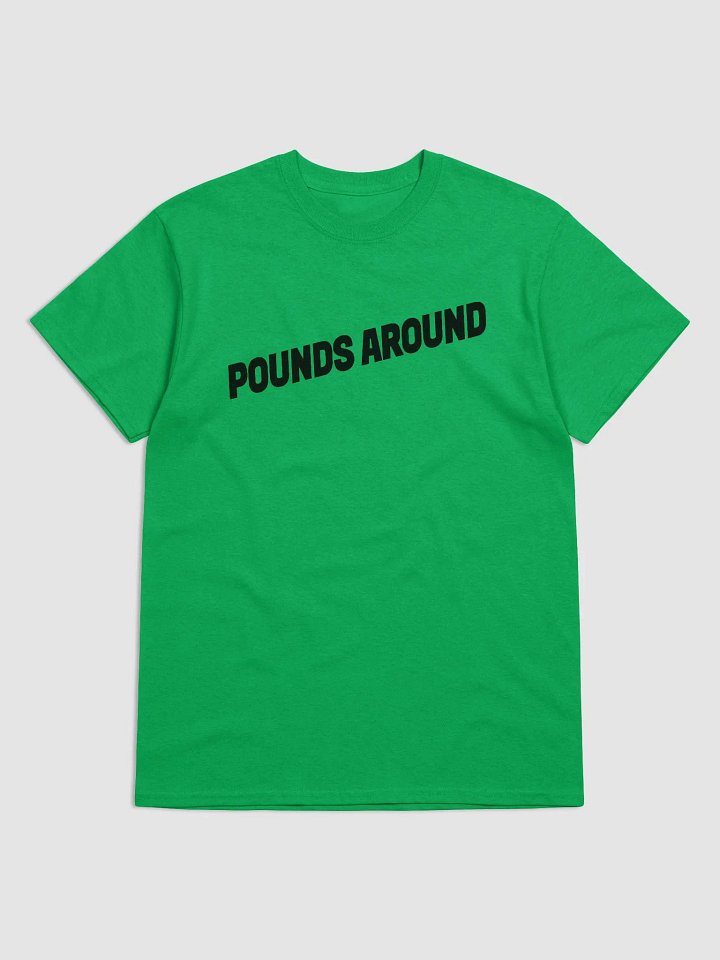 POUNDS AROUND GREEN AND BLACK SHIRT product image (1)