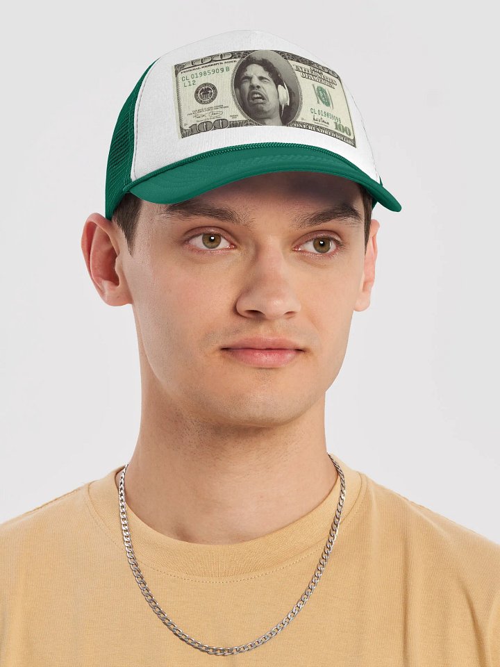 PTT $100 Bill Trucker Hat product image (1)