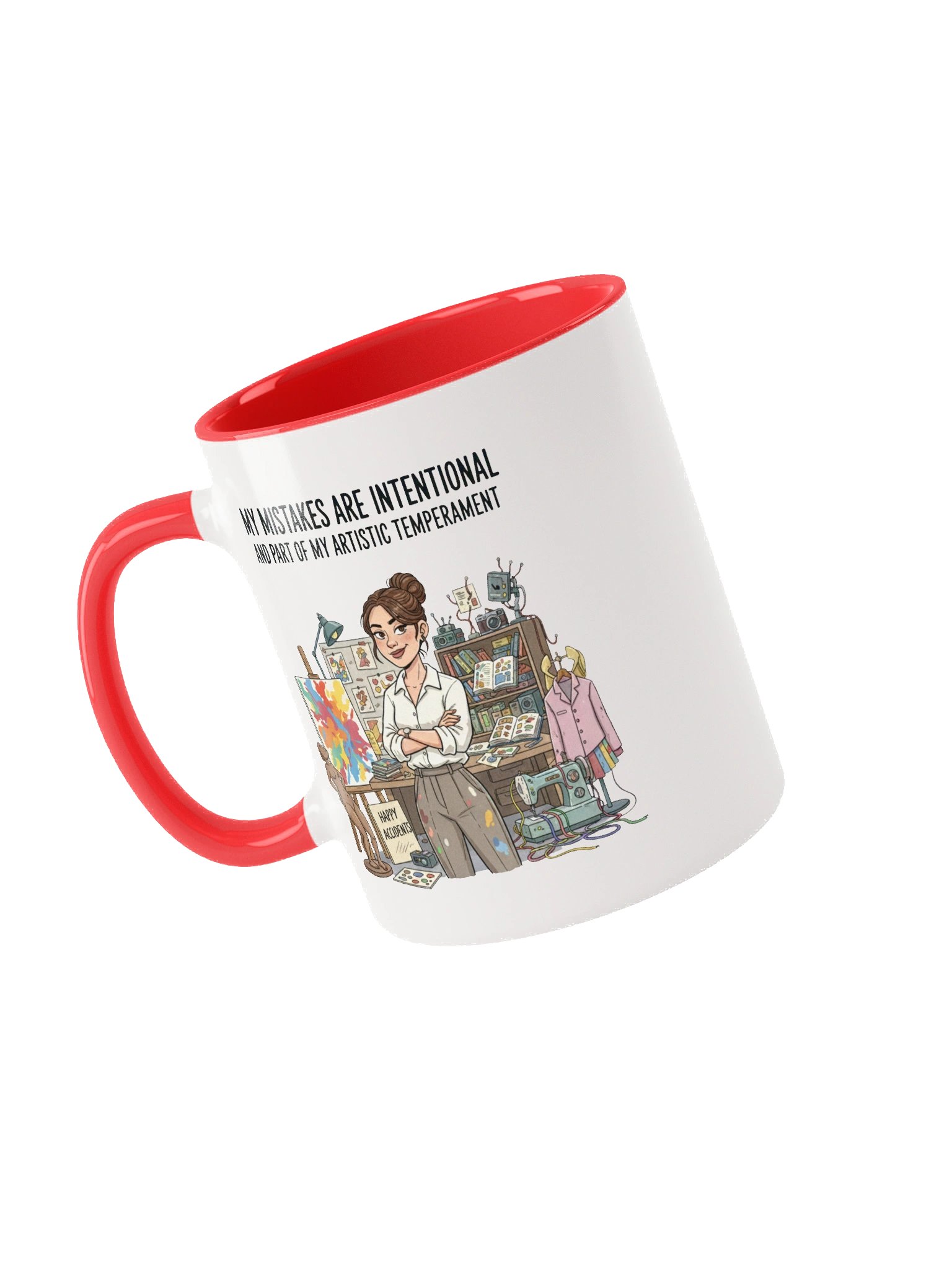 “My Mistakes are Intentional and Part of my Artistic Temperament” – Mug product image (26)