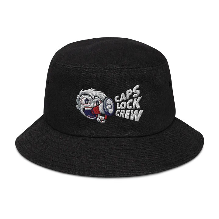 Caps Lock Crew Bucket Hat product image (1)