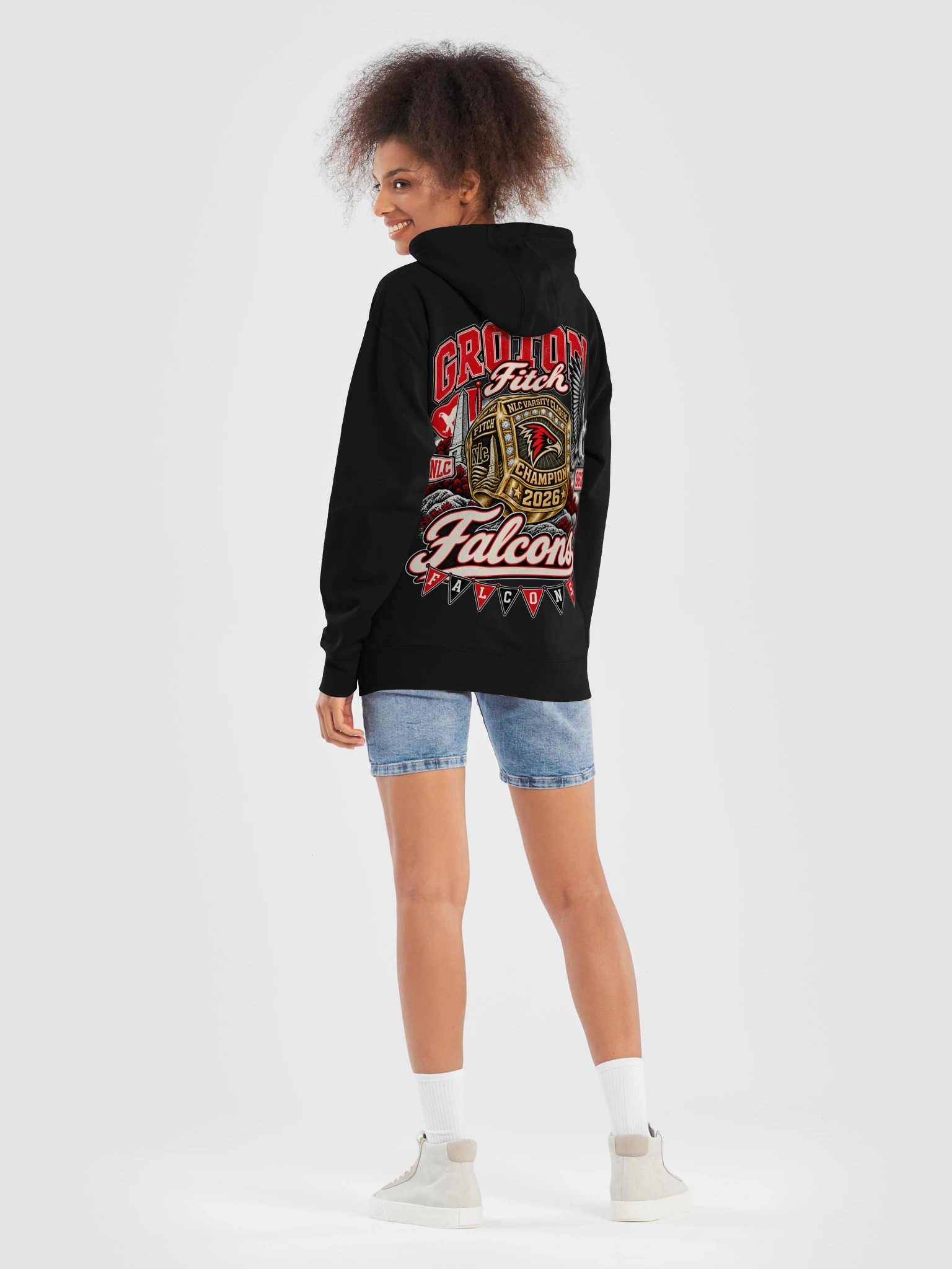 NLC Varsity Classic Hoodie (Falcons) product image (8)