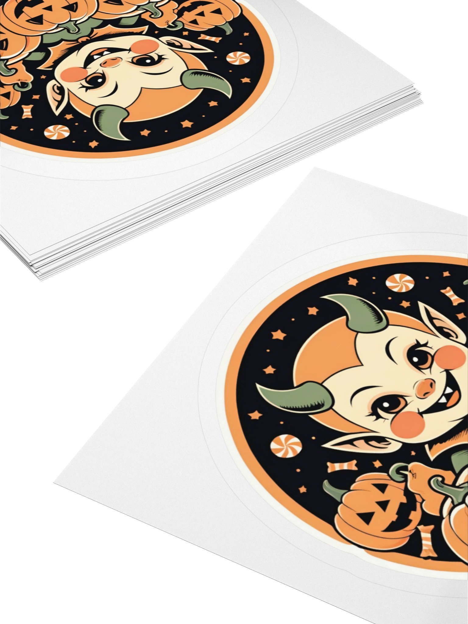 Halloween Devil Kiss Cut Sticker product image (4)