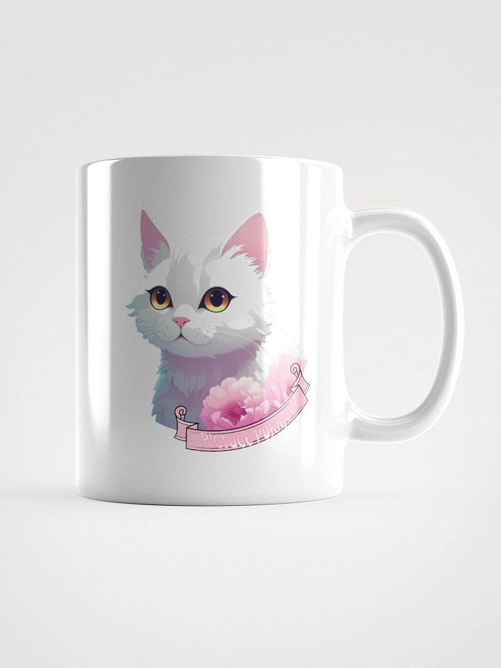 Picture Purrfect Kitty White Glossy Mug product image (1)