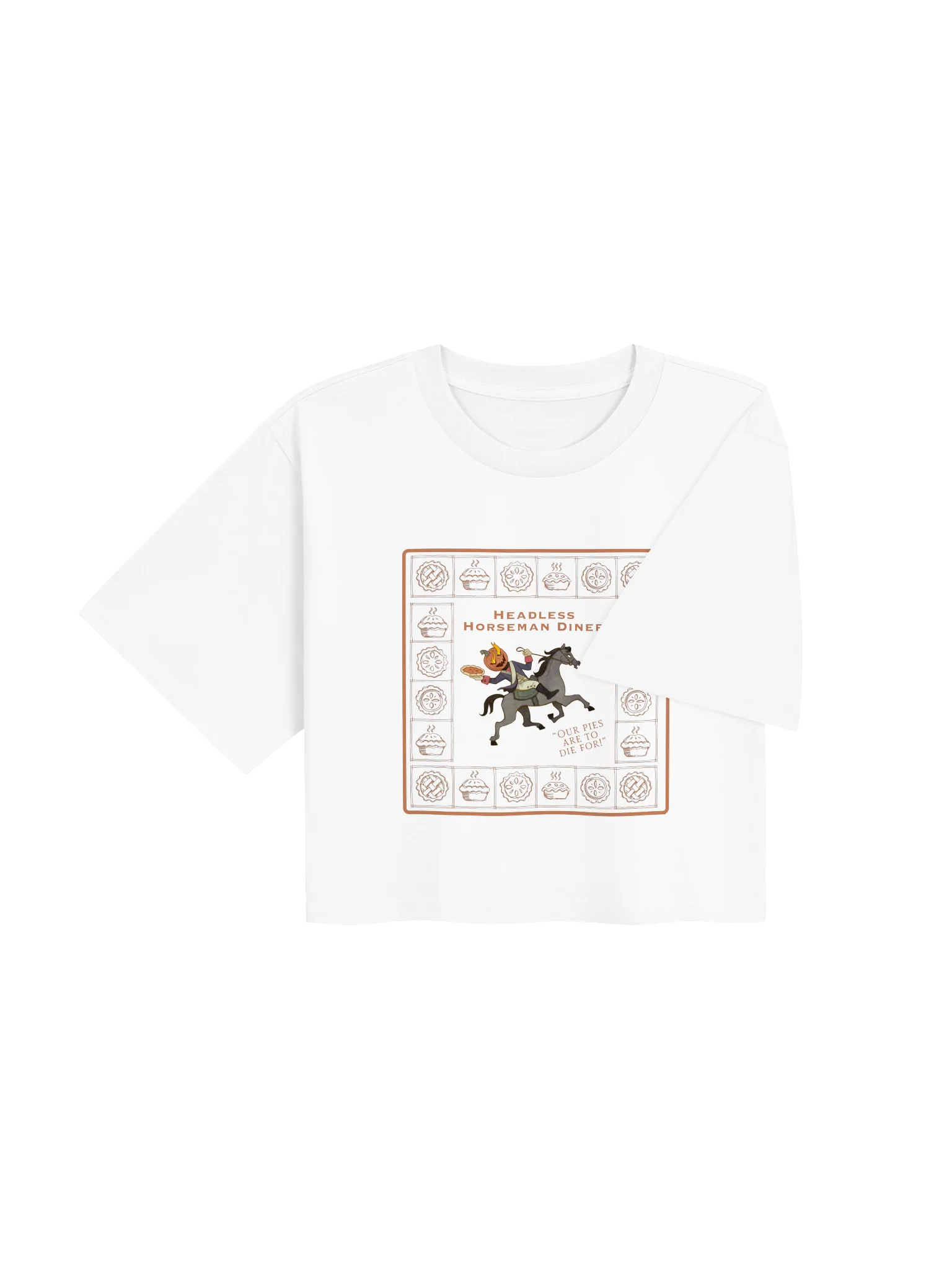 Headless Horseman Diner, So Many Pies Crop Top product image (4)