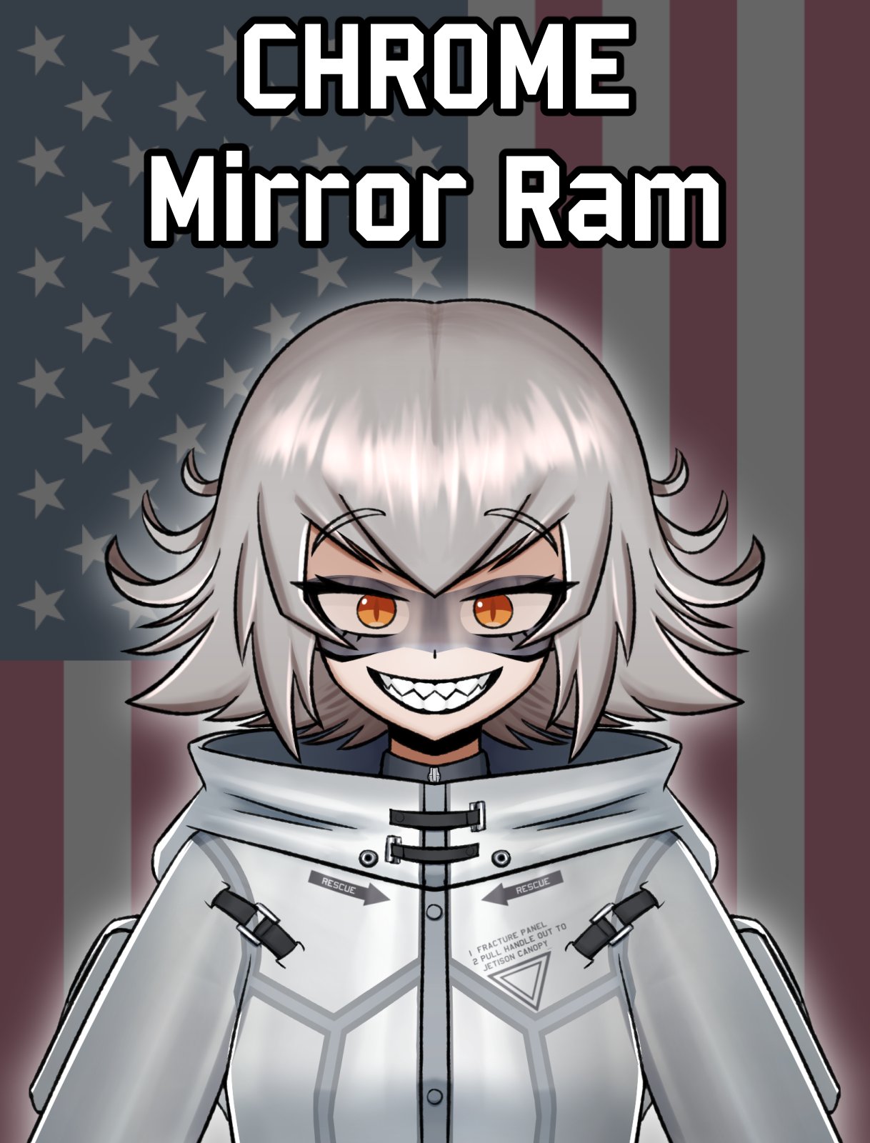 Raptor's Zip Up | Chrome Mirror RAM product image (1)